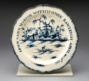 Staffordshire Prints: Plate, Staffordshire, 1792. Creator: Staffordshire Potteries