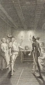 Cervantes Miguel De Prints: Plate XX from Life and Adventures of the Knight Don Quixote de la Mancha