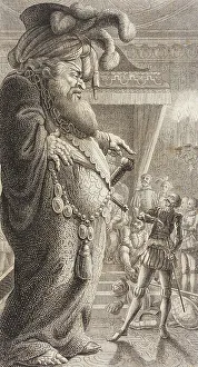 Baldachin Prints: Plate XXII from Life and Adventures of the Knight Don Quixote de la Mancha
