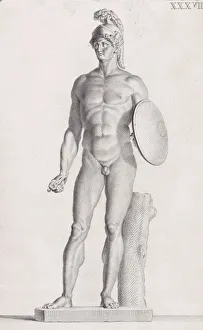 Campiglia Domenico Gallery: Plate XXXVII (37): Mars. From 'Museum Florentinum'