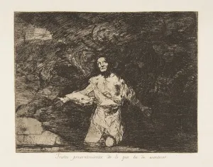 Dread Prints: Plate1 from The Disasters of War (Los Desastres de la Guerra): Sad... ca