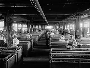 Metalworking Prints: Plating department, National Cash Register [Company]