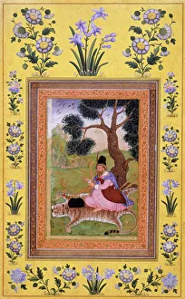Plato as a Musician, c1600; border- 19th century. Creator: Unknown