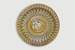 Platter, 19th century. Creator: Unknown