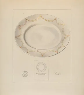 Platter, c. 1937. Creator: Joseph Sudek