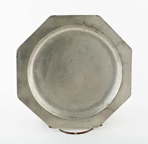 Serving Dish Prints: Platter, England, 1730 / 60. Creator: Thomas Bacon