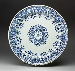 Platter, Rouen, c. 1700 / 20. Creator: Unknown
