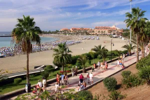 Playa de las Vistas, Los Cristianos, Tenerife, Canary Islands, 2007