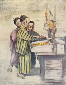 A Record In Colour Prints: Playfellows, c1887, (1901). Artist: Mortimer L Menpes