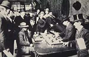 Arizona Collection: Playing Faro in the Orient Saloon, Bisbee, Arizona, USA, 1903