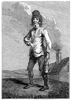 French Revolution 1789 1799 Prints: Playing Jeannot, (1885). Artist: Wille