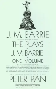 The Bookman Prints: The Plays of J. M. Barrie in One Volume, 1928. Creator: Unknown