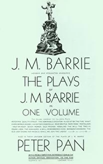 Barrie Gallery: The Plays of J.M. Barrie in One Volume, 1928. Creator: Unknown
