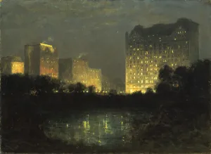 William R Prints: The Plaza, ca. 1907-1911. Creator: William R. Derrick