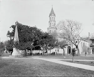 Public Park Prints: The Plaza [de la Constitucion], St