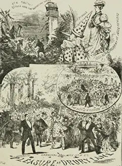 Theatre Royal Prints: 'Pleasure' at the Drury Lane theatre, late 19th century. Creator: Unknown
