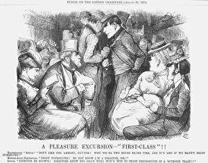 A Pleasure Excursion - First-Class!, 1824. Artist: Joseph Swain