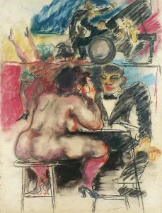 Prostitution Prints: The pleasure of St. Pauli, 1930. Creator: Lohse-Wachtler, Elfriede (1899-1940)