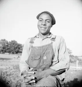 Ploughman Prints: Plough boy sitting on fence after a day's work
