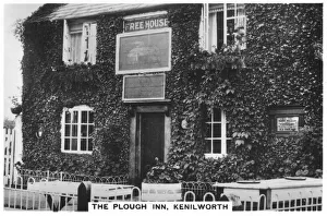 Kenilworth Prints: The Plough Inn, Kenilworth, Warwickshire, 1937