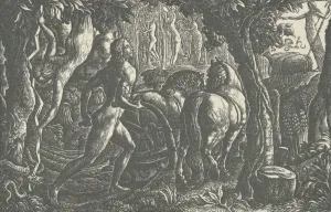 Calvert Gallery: The Ploughman, 1827. Creator: Edward Calvert