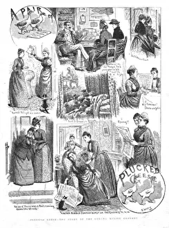 Plucked Geese--The story of the Gobang Mining Company, 1890. Creator: Unknown Plucked Geese--The story of the Gobang Mining Company, 1890. Creator: Unknown