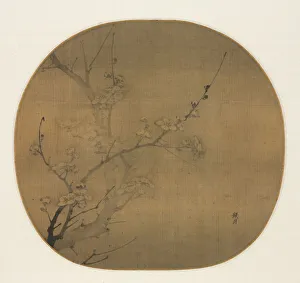Plum Blossoms in Moonlight, first half of 14th century. Creator: Yan Hui (Chinese