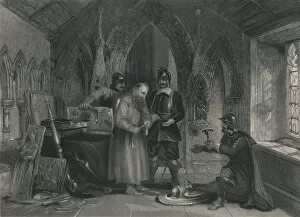 Plundering Gallery: Plunder of Monasteries, 19th century. Creator: Unknown