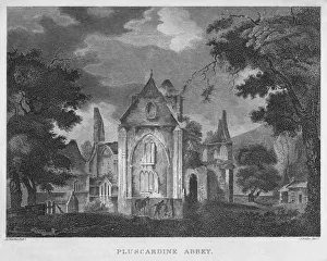 Jacob Fittler Prints: Pluscardine Abbey, 1804. Artist: James Fittler