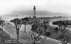 Images Dated 15th April 2008: Plymouth Hoe, Plymouth, Devon, 1963.Artist: Lansdowne Publishing