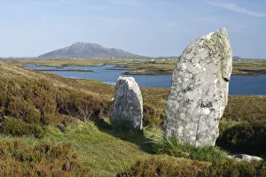 Megalithic Prints: Pobull Fhinn (Finns People) stone circle, North Uist, Outer Hebrides, Scotland, 2009