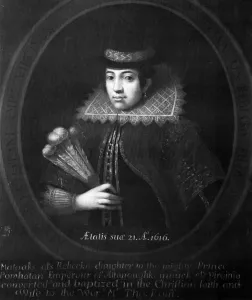 Rebecca Prints: Pocahontas, 1616