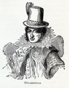 Pocahontas Prints: Pocahontas, 1882. Artist: Anonymous