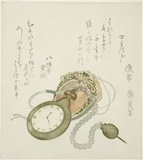 Pocket watch, c. 1823. Creator: Ando Hiroshige