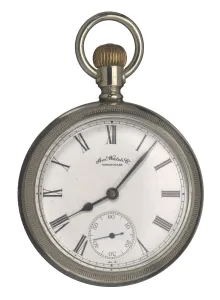 Pocket watch likely carried by Matthew Henson in 1908-9 Arctic expedition, 1888-1889 Pocket watch likely carried by Matthew Henson in 1908-9 Arctic expedition, 1888-1889