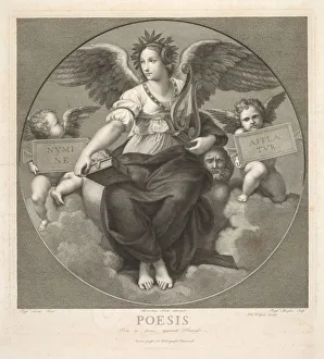 Poesis. Creator: Raffaello Morghen (Italian, 1761-1833)