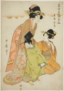 Heian Period Prints: The Poet Fun'ya no Yasuhide