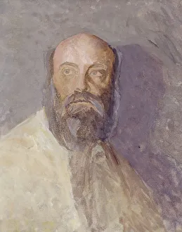 Preoccupied Prints: The Poet Gustav Fröding, c1900s, Creator: Sven Richard Bergh
