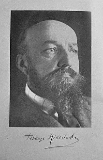 Photoengraving Gallery: Poet Tadeusz Micinski Artist: Anonymous