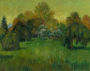 Wildflower Gallery: The Poets Garden, 1888. Creator: Vincent van Gogh
