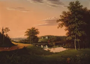 Joseph Bonaparte Collection: Point Breeze, the Estate of Joseph Napoleon Bonaparte at Bordentown, New Jersey, 1817 / 20