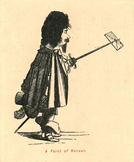 Point Gallery: A Point of Honour, 1897. Creator: John Leech