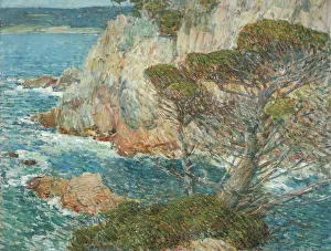 Frederick Childs Hassam Prints: Point Lobos, Carmel, 1914. Creator: Frederick Childe Hassam