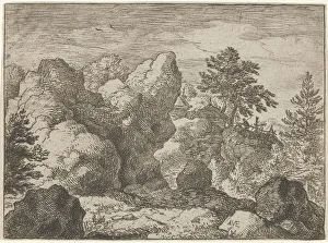 Everdingen Prints: The Pointed Rock, 17th century. Creator: Allart van Everdingen
