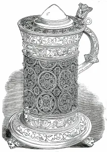 Silver Gilt Prints: Poison Cup - 16th Century, 1850. Creator: Unknown