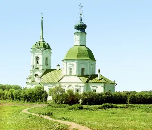 Winding Prints: Pokrov Church in Sukharino, Korchevskoi County