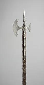 Polearm Prints: Poleaxe, Venice, 1500 / 10. Creator: Unknown