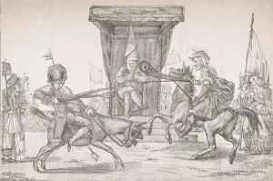 Polemical Duel between Lady Quotidienne and Sir Journal de Paris, 1821. 1821