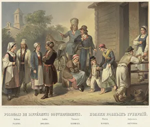 Eastern European Prints: Poles from different provinces