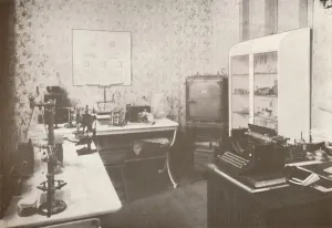 William Heinemann Ltd Collection: Police Bacteriological Laboratory, 1914
